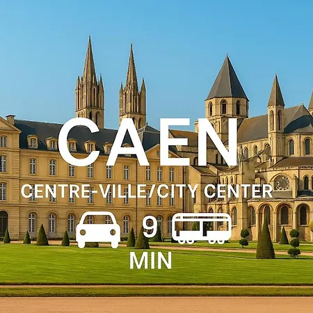 Lejlighed Chic With Panoramic View Caen