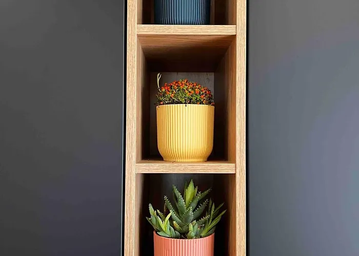 アパート Chic With Panoramic View